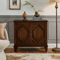 34" Mid-Century Modern Walnut Sideboard Buffet Cabinet
